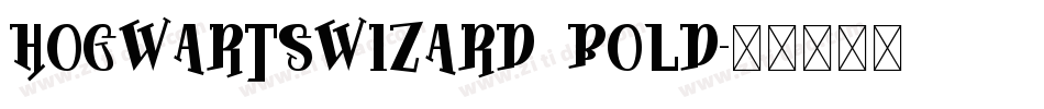 HogwartsWizard Bold字体转换
